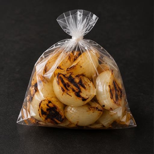 Bolsita de cebolla asada
